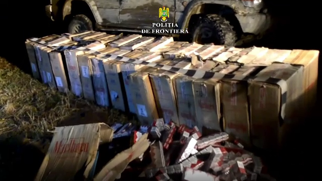 Țigări aduse cu drona din Ucraina. Cum au fost prinși contrabandiștii
