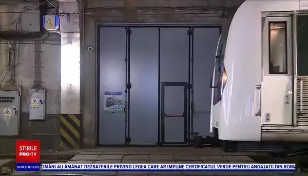 Cum se igienizează metrourile din București, în fiecare seară. O dată pe lună trec printr-o curățenie radicală