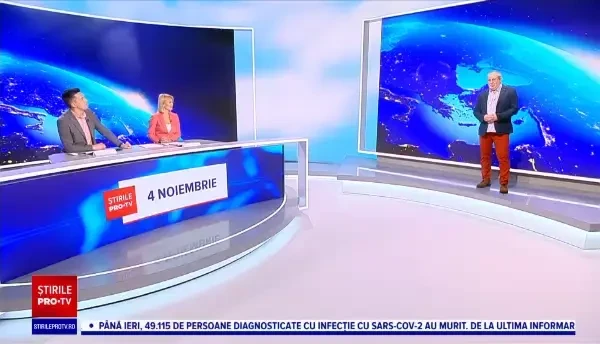 Vremea azi, 4 noiembrie. O să plouă, dar temperaturile sunt demne de octombrie