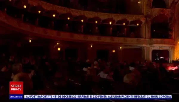 Seară inedită la Opera din Iași. Celebra Celia Costea a făcut spectacol la aniversarea de 65 de ani a instituției