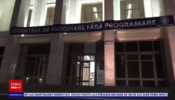 Un tânăr a căzut de la înălțime la câteva minute după ce s-a vaccinat anti-Covid, la un centru din Iași