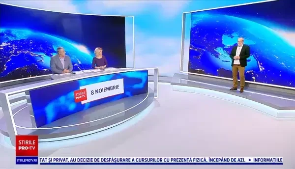 Vremea astăzi, 8 noiembrie. Ploile se extind la început de săptămână