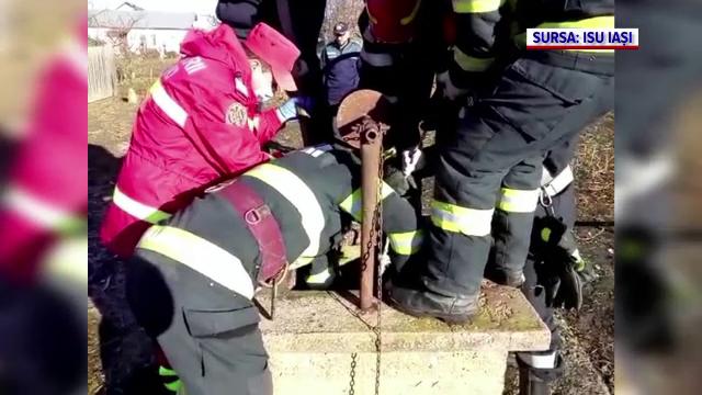 Descoperire macabră în Iași. Trupul unui bărbat, găsit într-o fântână adâncă de 5 metri