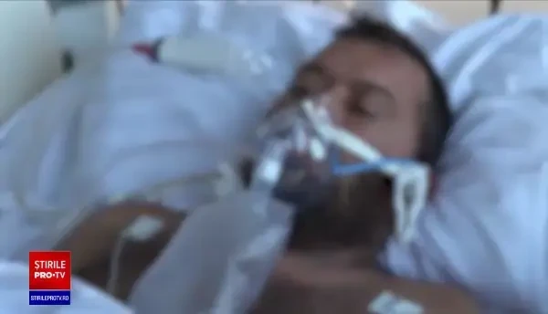 Povestea emoționantă a unui bărbat de 41 de ani. A ”revenit la viață” după 2 săptămâni de comă, din cauza Covid-19