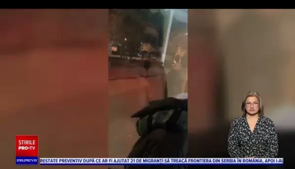 Atac cu cuțitul și focuri de armă în fața unei carmangerii din Arad. O persoană a fost înjunghiată