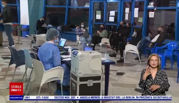 Un nou maraton de vaccinare în București. Peste 100.000 de oameni s-au vaccinat până acum de la startul evenimentului