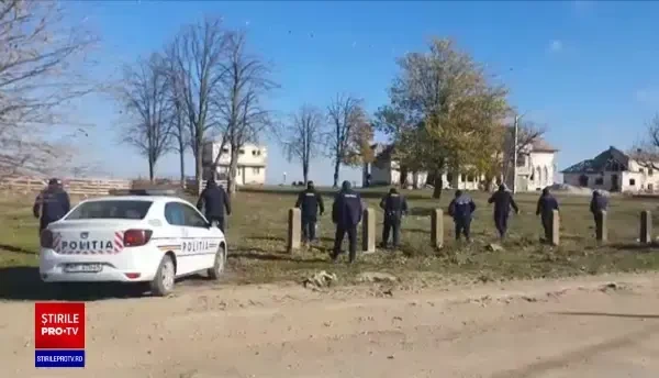 Sute de polițiști îl caută, în continuare, pe individul care a evadat din arestul Poliției Dolj