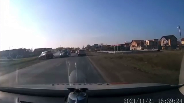 Accident filmat pe un drum din Timiș. Un copil a ajuns la spital