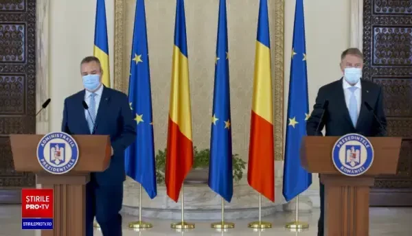 Președintele Klaus Iohannis l-a desemnat premier pe Nicolae Ciucă în Guvernul PSD-PNL-UDMR