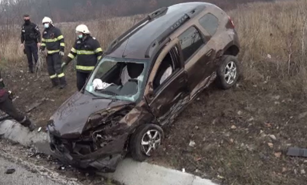 Carambol rutier pe un drum din Județul Bihor. Un șofer a fost încarcerat