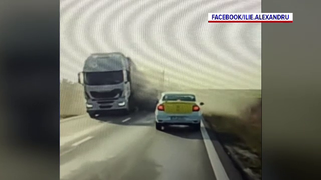 Audieri în ancheta accidentului din Alexandria, unde un om a murit după ce o camionetă a fost prinsă între două tiruri