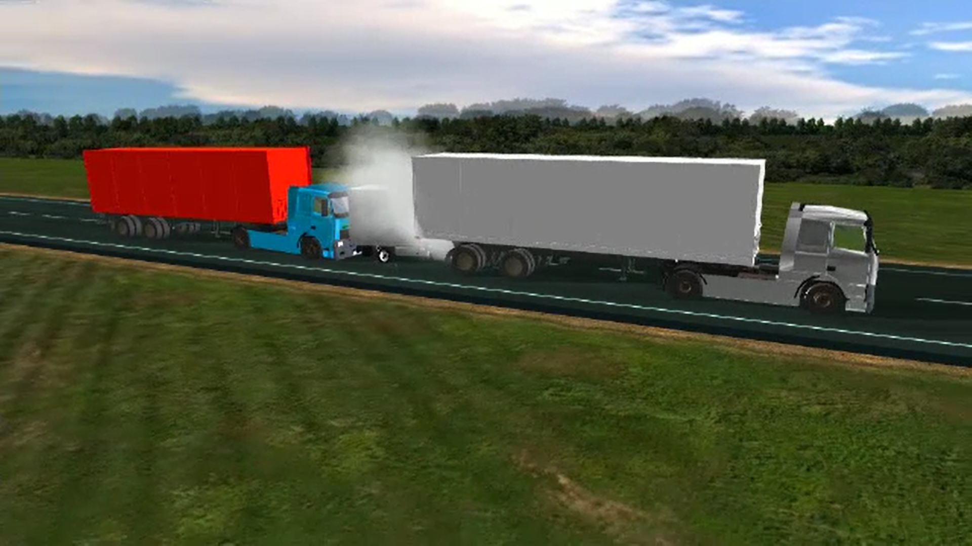 Noi audieri după accidentul din Alexandria, în care o dubă a fost strivită între două tiruri