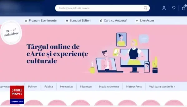Târgurile de carte se țin online în această toamnă. Ce evenimente au pregătit editurile