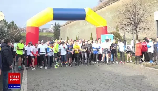 Crossul Unirii din Alba Iulia a atras și vârstnici de până la 75-80 de ani. “În fiecare zi alerg 10-15 km. Am 260.000 de km”