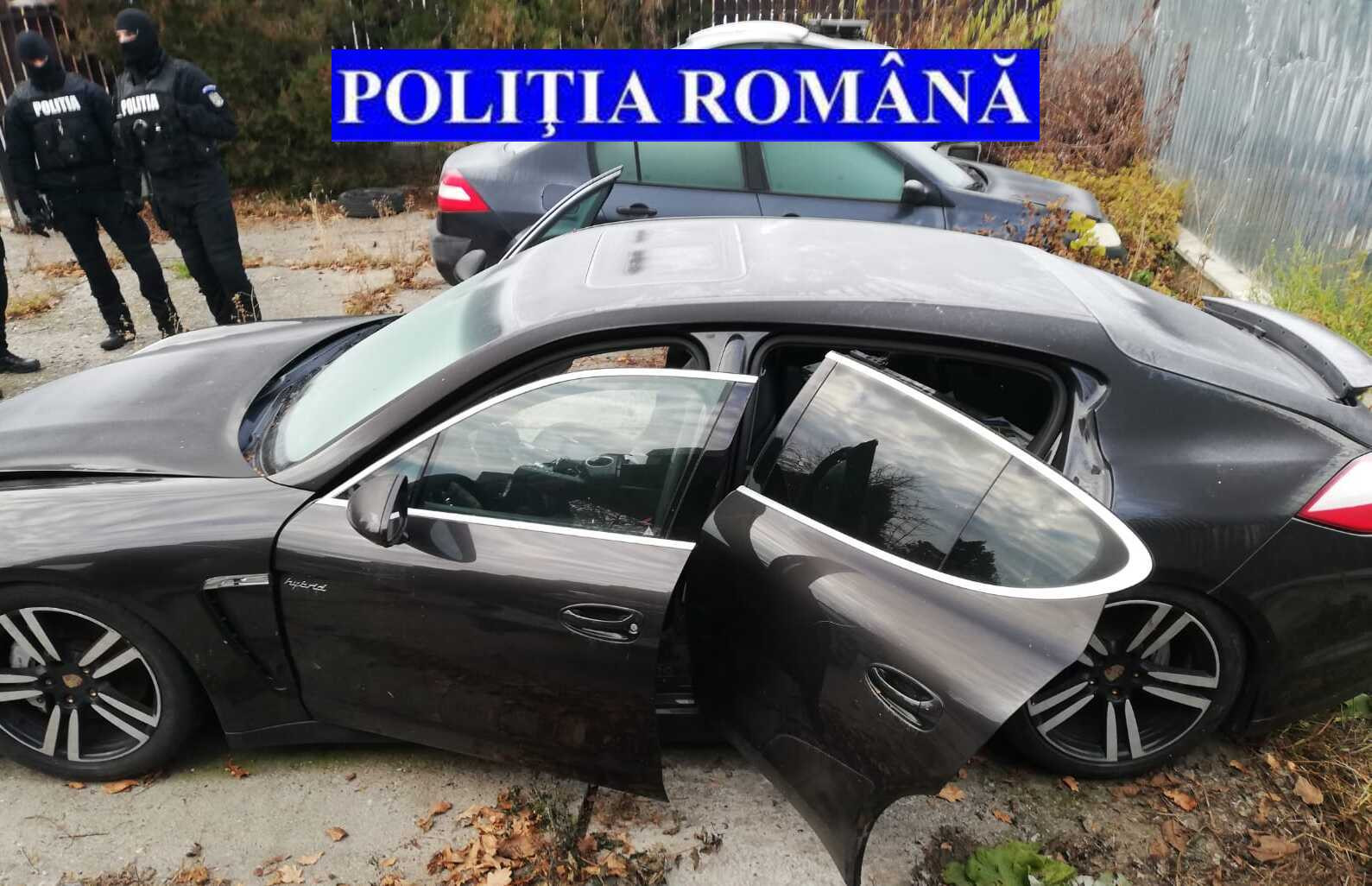 FOTO. Bolid de lux furat din Olanda în aprilie, descoperit în Târgu Neamț