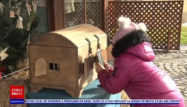 Cum arată cea mai mică reprezentație din țară a scenei Nașterii Domnului