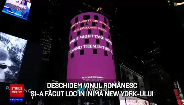 (P) Deschidem Vinul Românesc și-a făcut loc în inima New York-ului