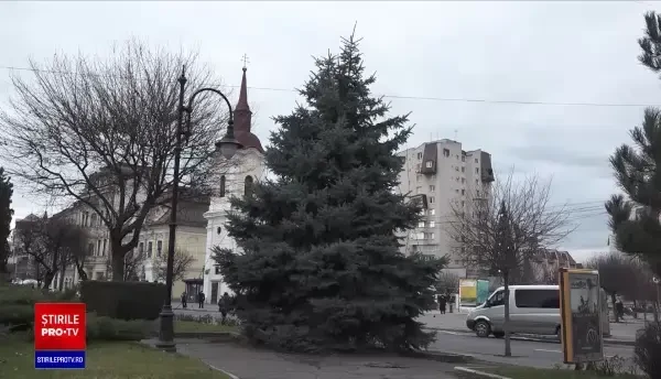 Situație revoltătoare în Târgu Mureș. Ornamentele stradale de Crăciun, furate: ”Nu-i normal”