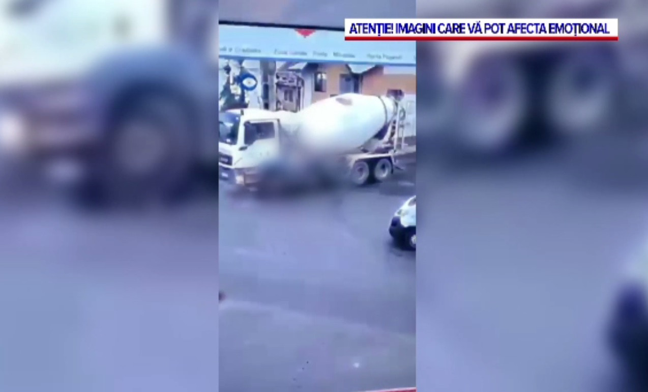 Accident cumplit în Popești-Leordeni. O femeie a murit călcată de un camion pentru transportul betonului