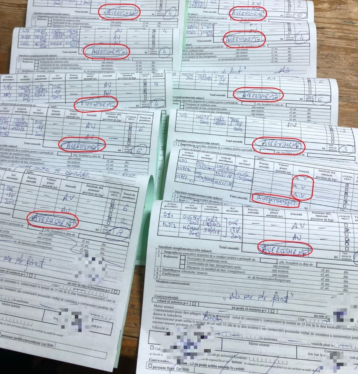 Polițiștii din toată țara nu mai dau amenzi în semn de protest față de neaplicarea noii legi a salarizării