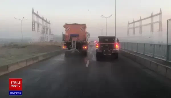 Accident în lanț în București, cu 20 de mașini. Traficul a fost restricționat