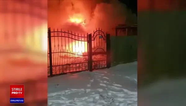 O femeie din județul Iași a murit într-un incendiu care i-a cuprins casa