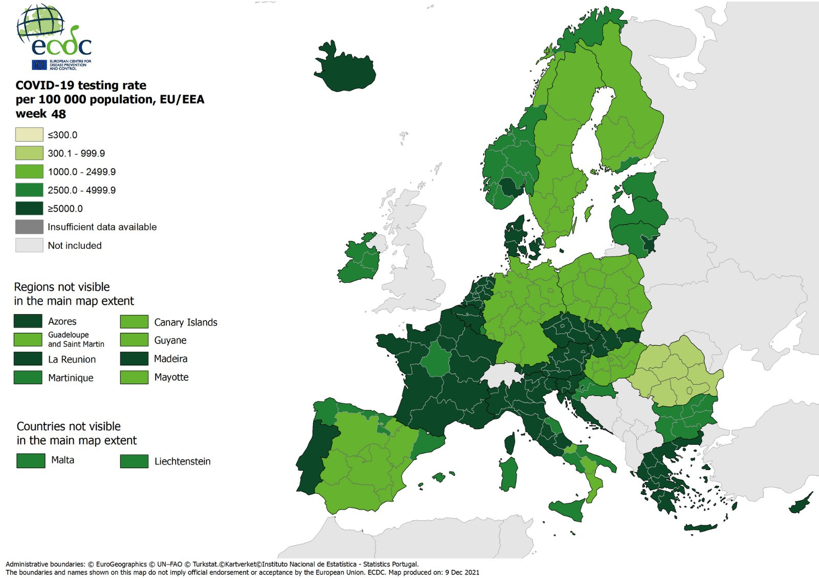 harta testare romania ue