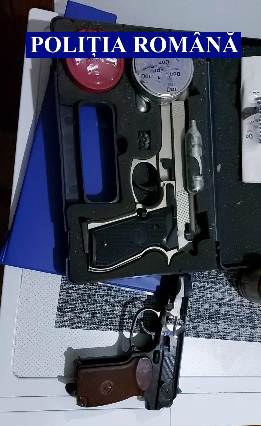 Acțiune de amploare la nivel național: 26 de percheziții la persoane bănuite de deținere ilegală de arme