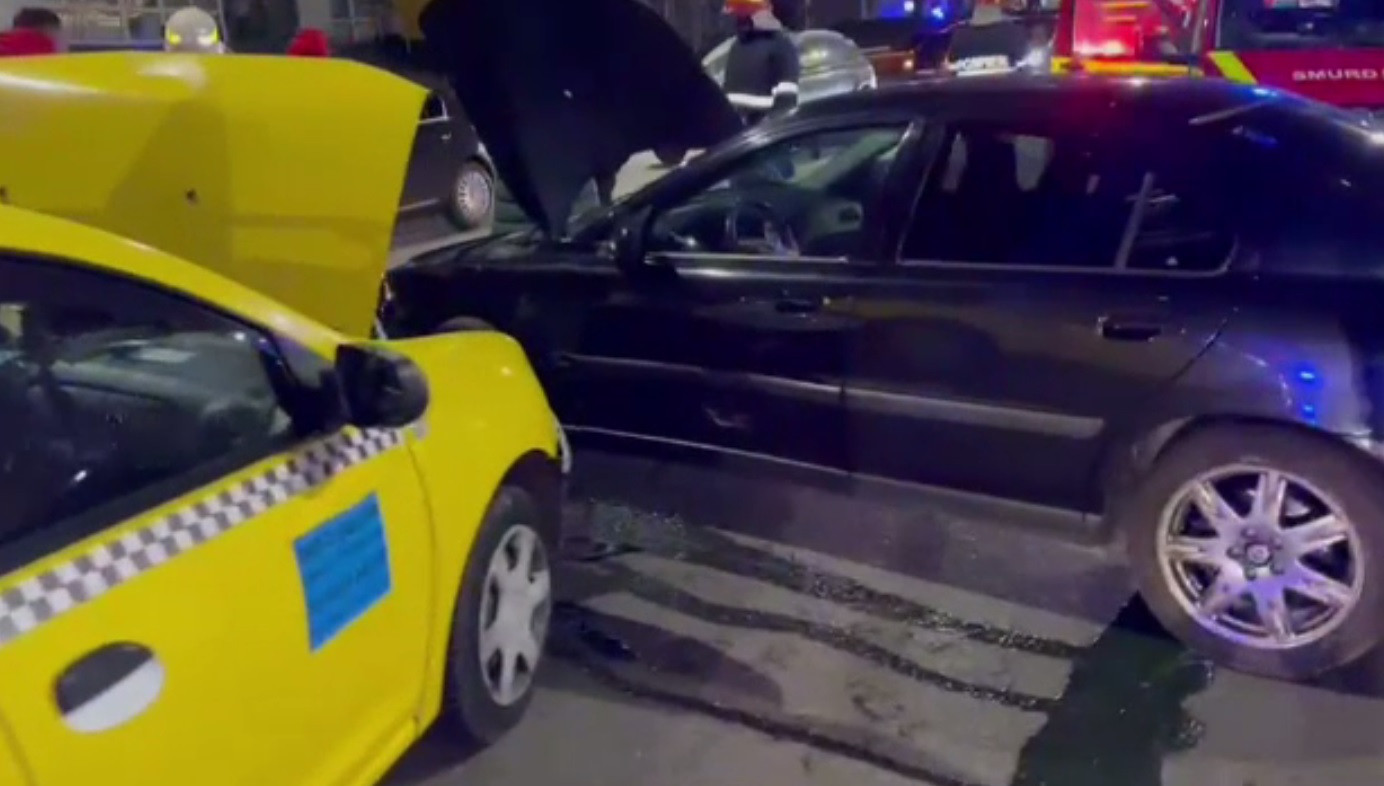 Târgoviște: Un bărbat a fost rănit după manevra imprudentă a unei şoferiţe începătoare