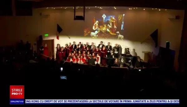 Cadrele medicale au fost colindate, în semn de recunoștință, de artiștii Operei Naționale Române Iași