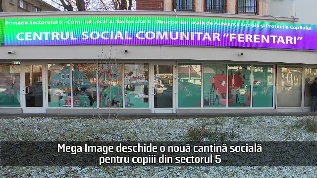 (P) Mega Image deschide o nouă cantină socială pentru copiii din Sectorul 5