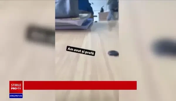 Anchetă la un liceu din Buzău după apariția unor imagini cu o farsă pusă la cale de elevi