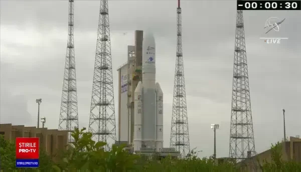 NASA a lansat cu succes telescopul spaţial James Webb din Guyana Franceză. FOTO & VIDEO