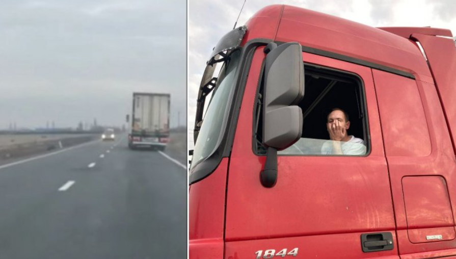 Șoferul de TIR prins beat în Bihor a fost arestat. Avea o alcoolemie uriașă