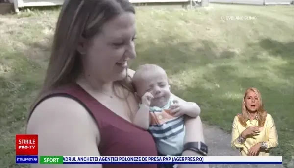 Un făt nenăscut a fost operat cu succes, după ce i s-a depistat o tumoră pe inimă