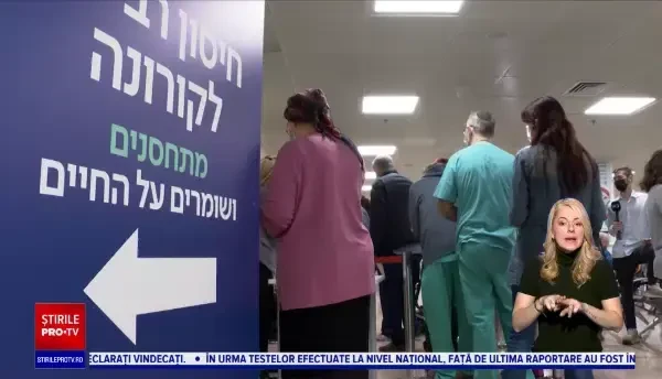 Primii oameni din lume care primesc a patra doză de vaccin Pfizer: "Nu mă simt ca un porcuşor de Guinea"