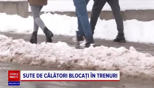 Ninsori și ploaie înghețată. Vremea rea a făcut ravagii în țară. Zeci de persoane s-au accidentat din cauza gheții