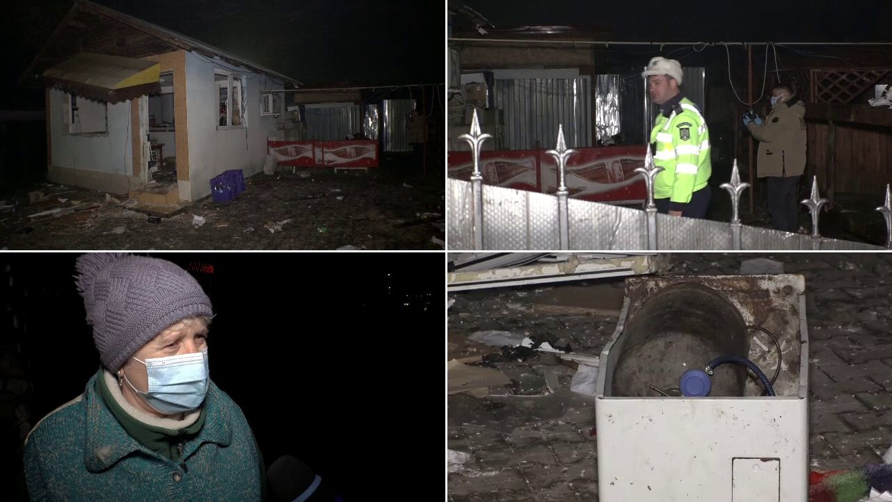 Ce făceau cele 4 victime în momentul exploziei din Tomșani. „La cum arată, chiar că i-a păzit Dumnezeu acum de sărbători”