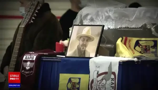 Fiica lui Victor Socaciu și-a condus tatăl pe ultimul drum: „Voi vorbi cu el în fiecare seară, înainte să mă culc”