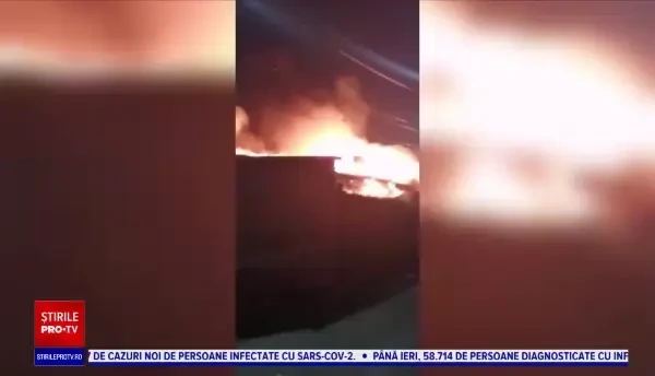 Șase familii din Murfatlar au rămas pe drumuri, după ce un incendiu le-a mistuit casele. Decizia luată de autorități