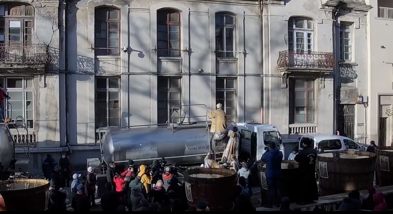 Teodosie, cisterna, Boboteaza