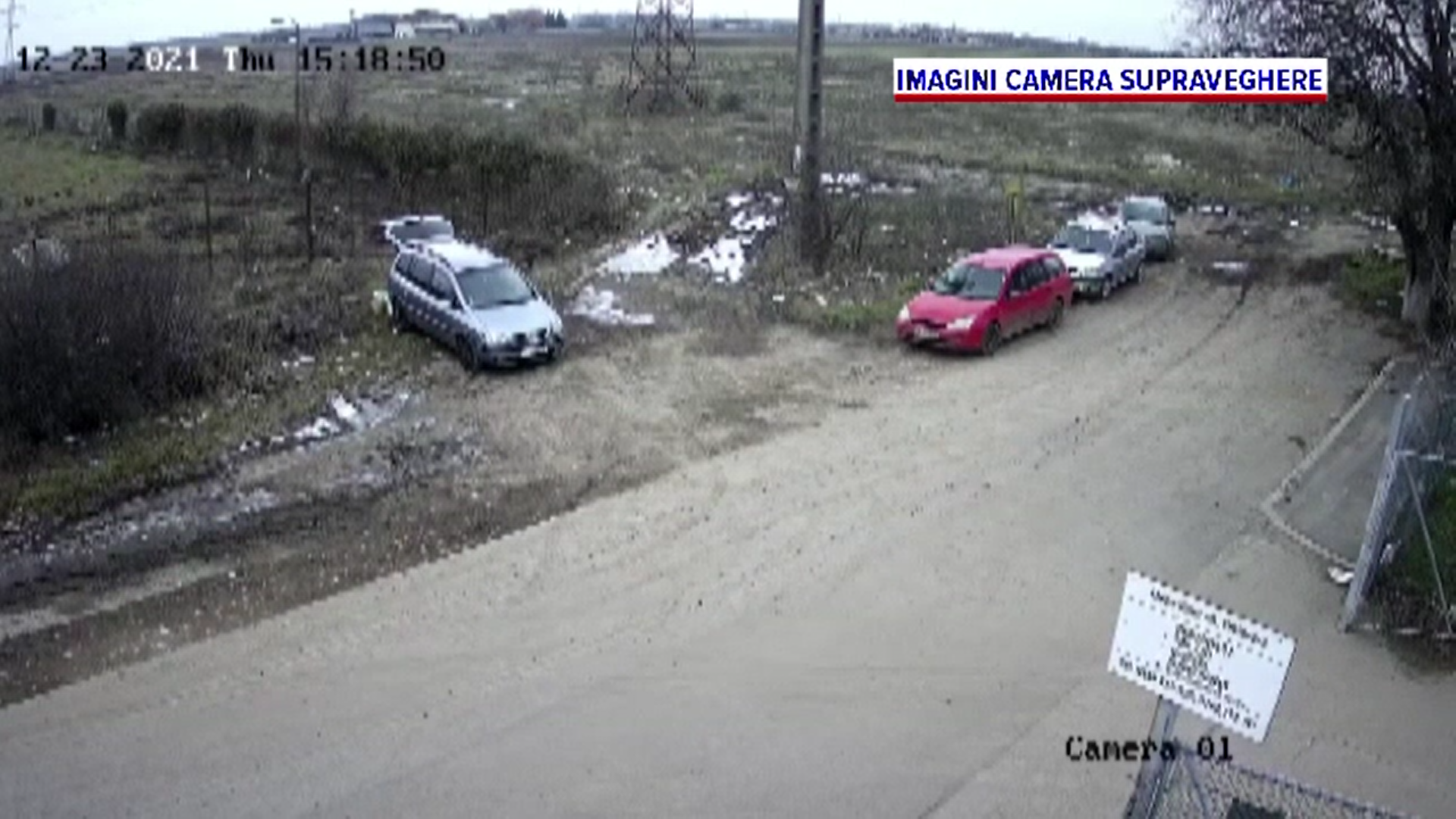 Un bărbat din Timișoara a fost filmat în timp ce aruncă mai multe deșeuri într-o zonă industrială