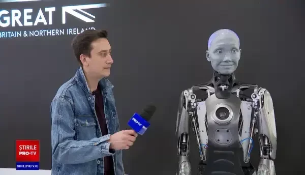 CES 2022. Înfricoșător: demonstrație VIDEO cu robotul umanoid Ameca. Vorbește ca un om