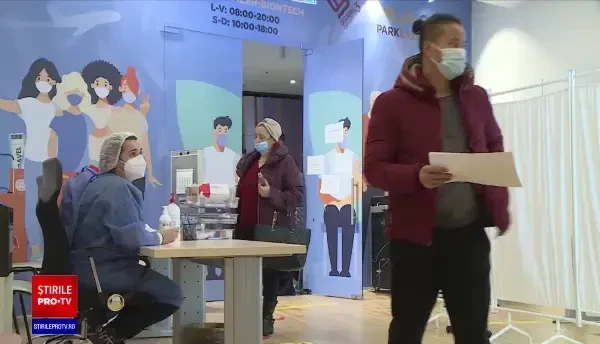 România, printre țările europene cu cea mai rapidă creștere a infectărilor. Tot mai multe persoane se vaccinează cu booster