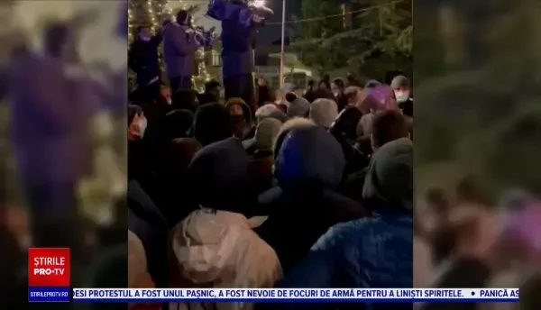 Proteste de stradă la Bolintin Vale, după ce un tânăr a fost omorât cu o piatră