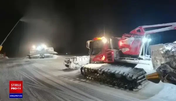 2Val de ger peste România. Localitatea în care s-au înregistrat -22,9 grade