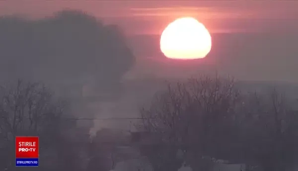 Val de ger peste România. Localitatea în care s-au înregistrat -22,9 grade