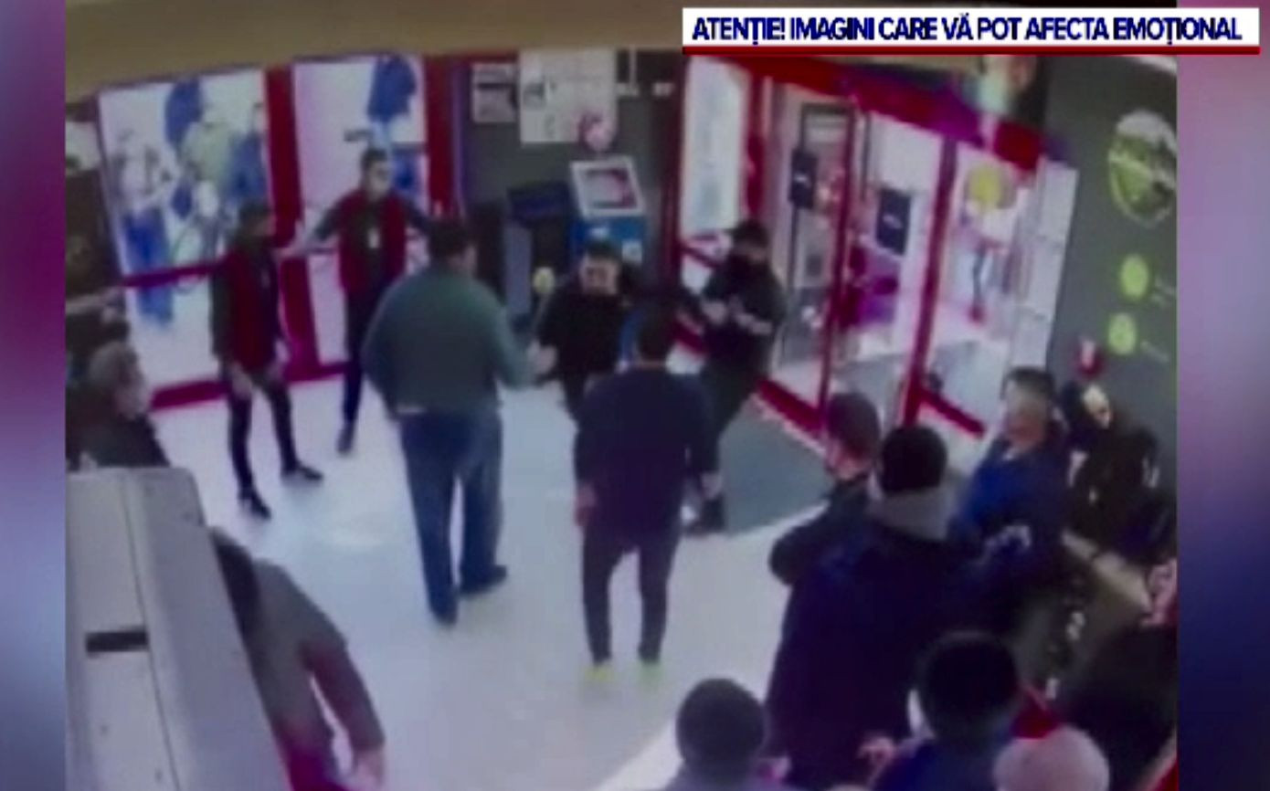 Scandal într-un magazin din Buzău cu un bărbat care refuza să poarte mască. Paznicii l-au pus la pământ