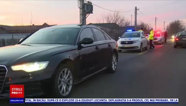 Un băiat de 12 ani a ajuns la spital după ce a fost lovit de o mașină pe un drum județean. Declarațiile șoferului