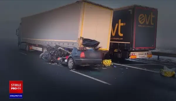 Trei persoane au decedat într-un accident pe A1, în apropiere de Nădlac